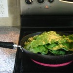 Spinach Cooking