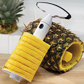 Pineapple Slicer Corer Pineapple Slicer Corer Image Source: http://www.mileskimball.com