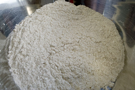 Mix dry ingredients Mix dry ingredients