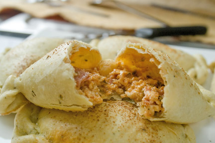 Calzone-empanada Calzone-empanada