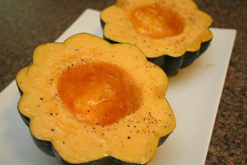 Squash-Quinoa basting